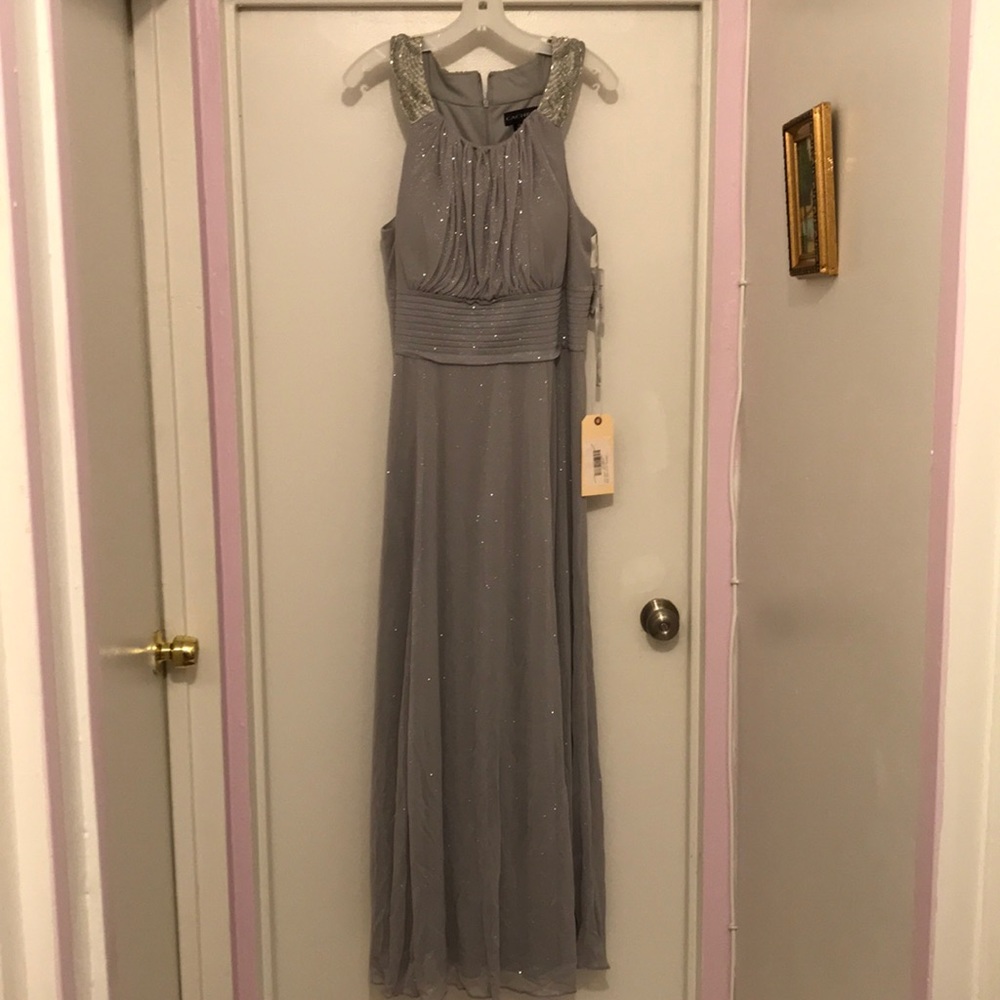 Sliver Evening Dress